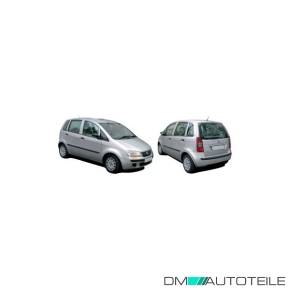 Hauptscheinwerfer links H7/H1 H7/H7 mit Motor passt für Fiat Multipla 05-05