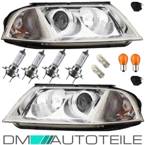 Set VW Passat 3BG Hella headlights left + right halogen...