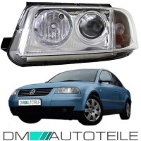 Set VW Passat 3BG Hella headlights left + right halogen H7/H