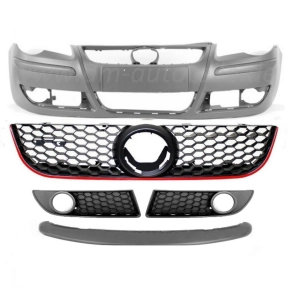 VW Polo 9N 9N3 GTI design Front Bumper 05-09 + ABS...