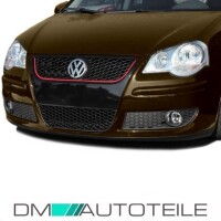 Set 3pcs Honeycomb Grille Bumper Set fits onn VW Polo 9N3 GT