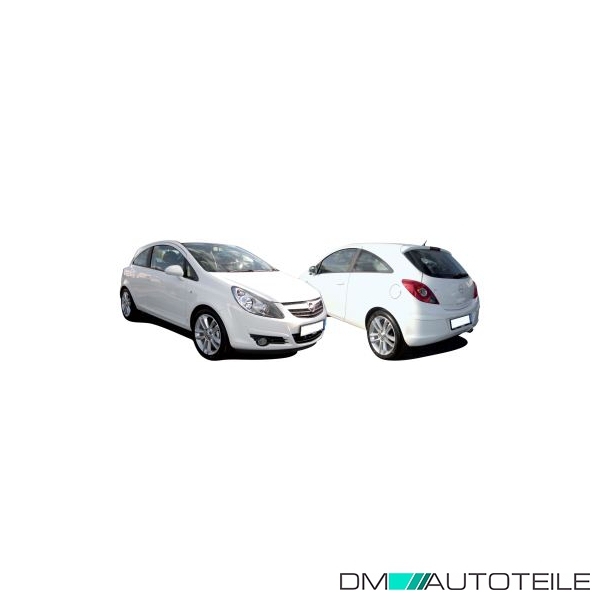 Set Opel Corsa D Scheinwerfer rechts & links Klarglas 11-14