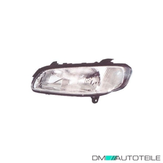 Set Opel (Vauxhall) Omega B clear glass headlights 94-99 for