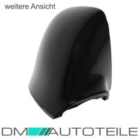Set VW T5 GP+Amarok Facelift Door Wing Mirror Covers Black E