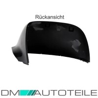 Set VW T5 GP+Amarok Facelift Door Wing Mirror Covers Black E