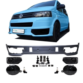 SPORTLINE Front Bumper Spoiler SPLITTER+FOGS SMOKE...