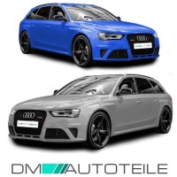 Sport Front Bumper + Radiator Grille Black for PDC+ Splitter