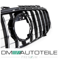 Front Grille Black Chrome fits on Mercedes CLA C118 X118 up 