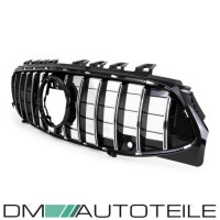 Front Grille Black Chrome fits Mercedes CLA W118 +Camera +PD