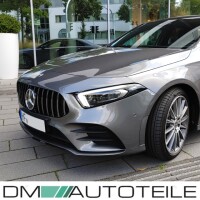 Front Grille Black Chrome fits Mercedes CLA W118 +Camera +PD