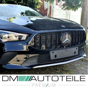 Front Grille Black Gloss fits on Mercedes CLA W118 w/o Camera +with PDC to Sport- Panamericana GT 