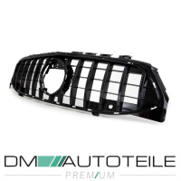 Front Grille Black Gloss fits on Mercedes CLA W118 w/o Camer