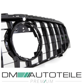 Front Grille Black Gloss fits Mercedes CLA W118 +Camera +Parking System to GT Sport- Panamericana 