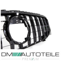 Front Grille Black Gloss fits Mercedes CLA W118 +Camera +Par