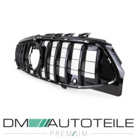 Front Grille Black Gloss fits Mercedes CLA W118 +Camera +Par