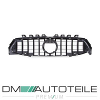 Front Grille Black Gloss fits Mercedes CLA W118 +Camera +Par