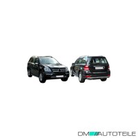 Stoßstange hinten grundiert passt für Mercedes GL