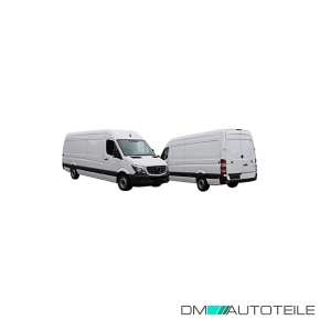 Stoßstange vorne schwarz SRA+PDC für Mercedes Sprinter W906 906 ab 09/2013