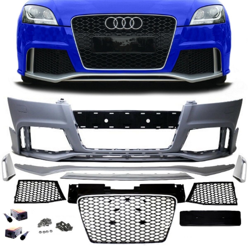 Audi Tt J Front Bumper Complete Honeycomb Grille For Rs Dm