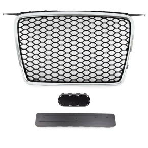 Audi A3 8P 8PA 05-08 Front Grille honeycomb Chrome black...