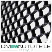 Audi A3 8P 8PA 05-08 Front Grille honeycomb Chrome black + l
