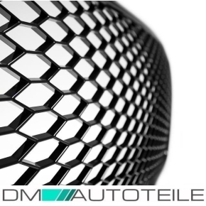 Kühlergrill / Wabengrill für Audi A4 B8 Facelift auch für S-Line / S4 nicht für RS4 ohne PDC in Schwarz Glanz