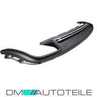 Audi A4 B8 8K Facelift Diffuser Bumper + opening for 4-pipe 