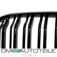 Dual Slat Kidney Front Grille Black Gloss fits BMW X5 G05 up