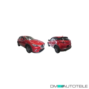 Stoßstange hinten grundiert passt für Mazda CX-3 ab 01/2016