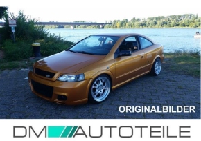 Sport Frontstoßstange / Frontschürze vorne für Opel Astra G nicht für OPC mit Zubehör / Gitter und ABE