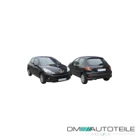 Stoßstange vorne grundiert passt für Peugeot 206+