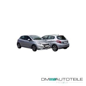 Stoßstange hinten für PDC grundiert passt für Peugeot 208 bj 2012-2019
