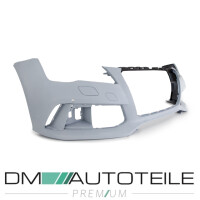 Sport Front Bumper +Accessoires + Grille Black Gloss fits on