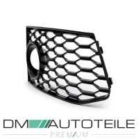 Sport Front Bumper +Accessoires + Grille Black Gloss fits on
