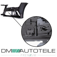 Sport Front Bumper +Accessoires + Grille Black Gloss fits on