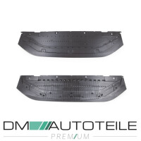 Sport Front Bumper + Accessoires Black Glossy for Audi A6 4G