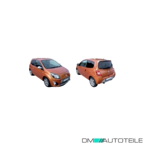 Stoßstange vorne glatt schwarz passt für Renault Twingo II Dynamic bj 07-12