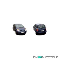 Stoßstange hinten grundiert passt für Renault Mod
