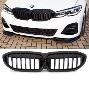 Sport-Performance Front Kidney Grille single Slat glossy...