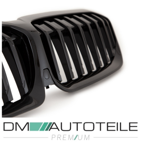 Performance Kühlergrill für BMW 3er G20 / G21 Vorfacelift auch für Kamera in Schwarz Glanz mit ABE