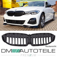 Sport-Performance Front Kidney Grille single Slat glossy bla