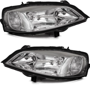 Set Opel (Vauxhall) Astra G headlights left + right clear...