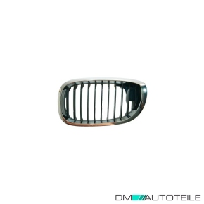 Kühlergrill links vorne links schwarz verchromt passt für BMW 3er Coupe 01-03