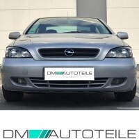 Set Opel Astra G Scheinwerfer Klarglas Schwarz H7/HB3 Bj 97-