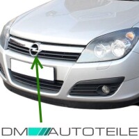 Opel Astra H Front Grille chrome Year 04-02/07 3