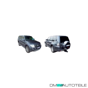 Kühlergrill Kühlergitter schwarz passt für Mitsubishi Pajero IV 07-15