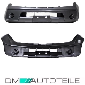 Nissan Navara D40 Pathfinder R51 Front Bumper black 05-07