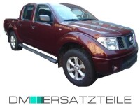 Nissan Navara D40 Pathfinder R51 Front Bumper black 05-07 2
