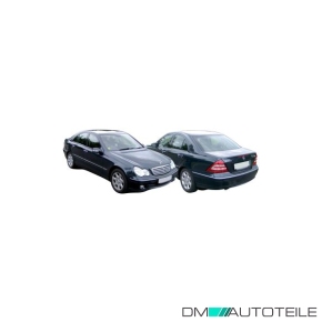 Kühlergrill chrom/schwarz passt für Mercedes C-Klasse T-Model 05-07