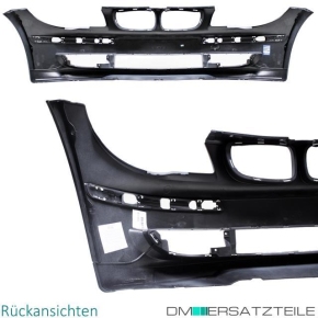 Front Bumper primed without park assist / headlamp washer fits on BMW 1-series E81 E87 E82 E88 standard Models 04-11